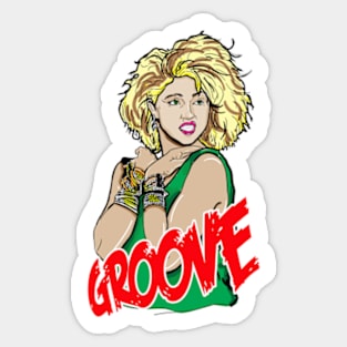 Iconic Madonna and Child Sticker